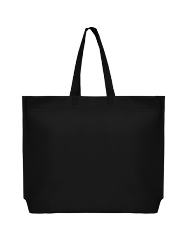 BOLSA TERMOSELLADA MAR FUELLE BASE ANONIMO 40X35+10 NEGRO (CAJA 250 UDS.)