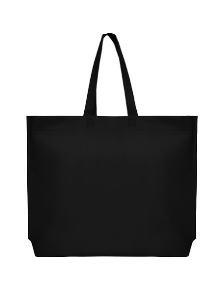 BOLSA TERMOSELLADA MAR FUELLE BASE ANONIMO 40X35+10 NEGRO (CAJA 250 UDS.)