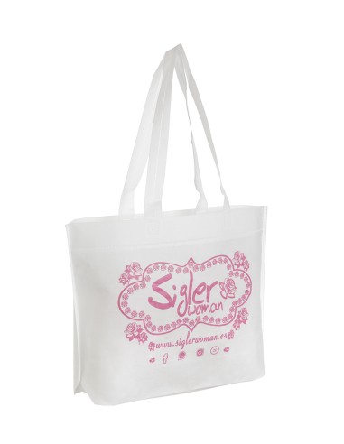 BOLSA TERMOSELLADA MAR FUELLE BASE PERSONALIZADA 40X35+10 BLANCO (CAJA 250 UDS.)