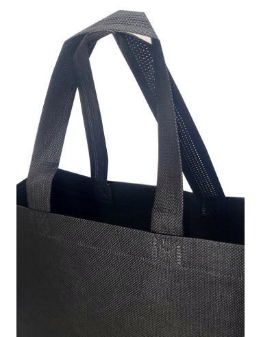 BOLSA TERMOSELLADA CON FUELLE SIN LAMINAR ANONIMA 40X34+14 NEGRO (CAJA 250 UDS)