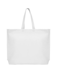 BOLSA TERMOSELLADA MAR FUELLE BASE ANONIMO 40X35+10 BLANCO (CAJA 250 UDS.)