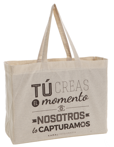 BOLSA DE ALGODON MODELO MINGO 155 grs. (CAJA 100 UDS.)