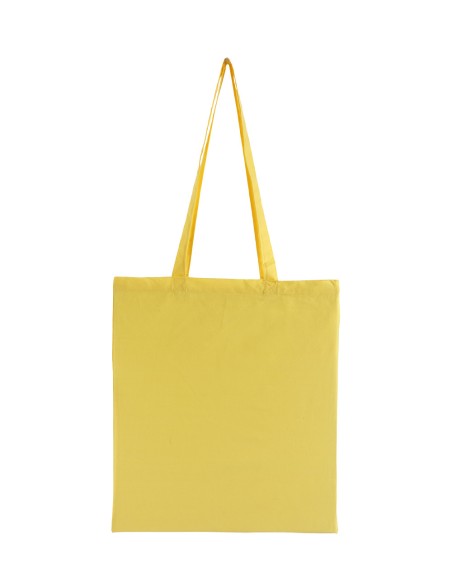 BOLSA DE ALGODON EN COLOR MODELO GROENLANDIA 37X41 de 105 grs. (CAJA 250 UDS.)