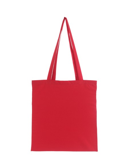 BOLSA DE ALGODON EN COLOR MODELO ESTAMBÚL 37X41 de 140 grs. (CAJA 250 UDS.)