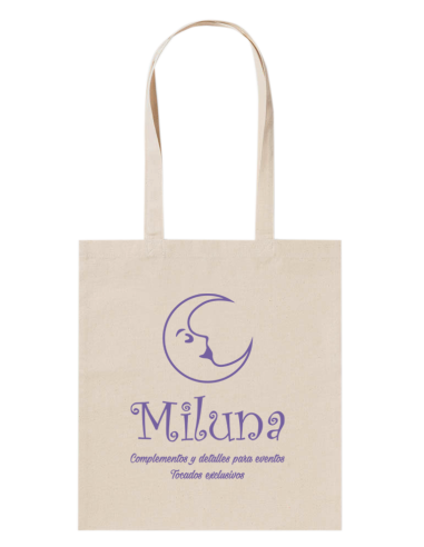 BOLSA DE ALGODON MODELO DALA 37X41 de 105 grs. (CAJA 250 UDS.)