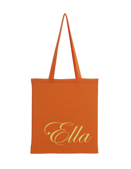 BOLSA DE ALGODON EN COLOR MODELO GROENLANDIA 37X41 de 105 grs. (CAJA 250 UDS.)
