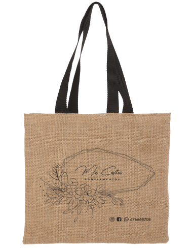 BOLSA DE YUTE SIN FUELLES MODELO AGRA 280 GRS. (CAJA 250 UDS.)