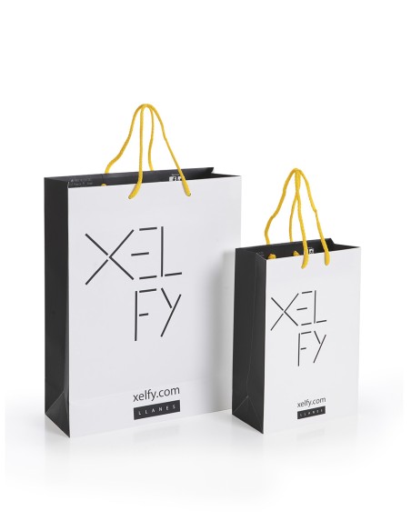 BOLSA DE LUJO 20x25+10 (CAJA 500 UDS.)
